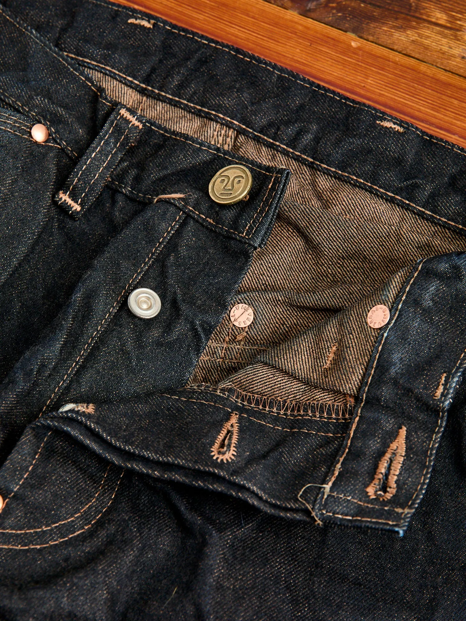 132 "Wattle Overdye" 16oz Selvedge Denim - Wide Fit