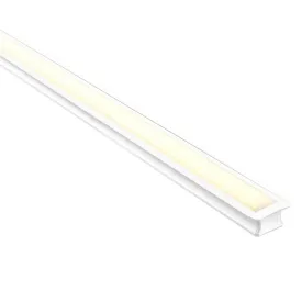 25mm x 16mm White Deep Square Winged Aluminium LED Profile Havit Lighting - HV9695-2515-WHT