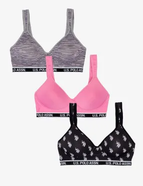 3 PACK SPORTS BRAS