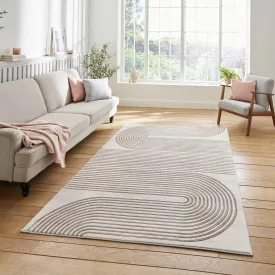 Apollo 2683 Grey/Rose Rug