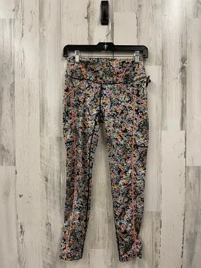 Athletic Leggings By Free People In Floral Print, Size: S