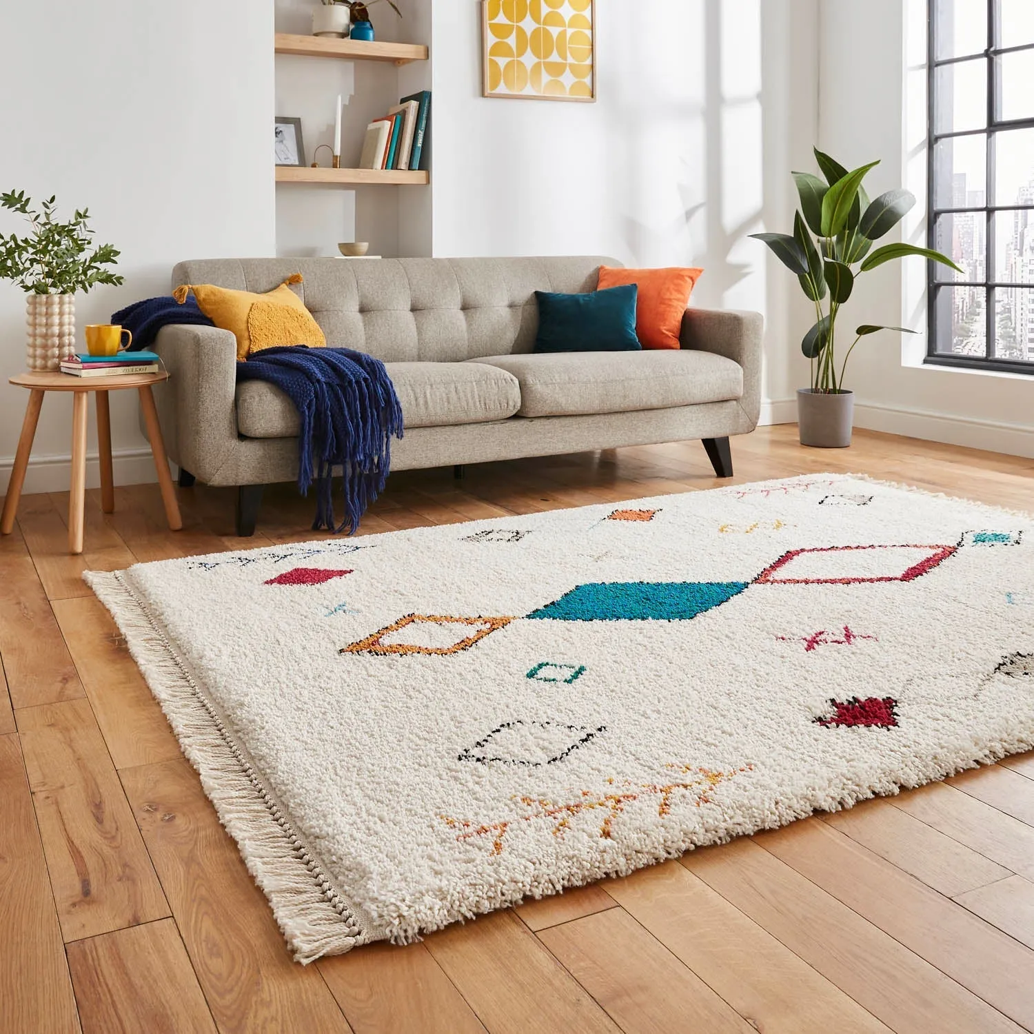 Boho A859 Multi Rug