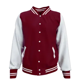 Burgundy Varsity Jacket