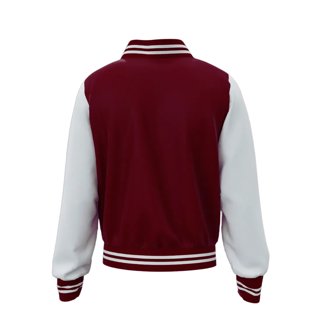 Burgundy Varsity Jacket