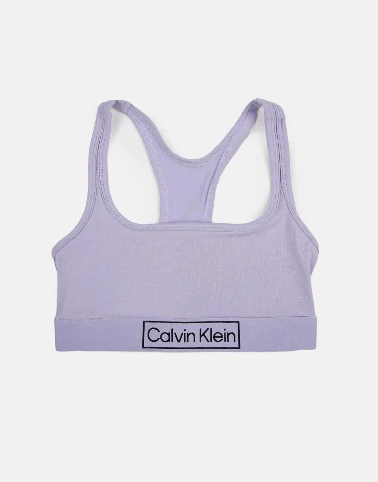 Calvin Klein Unlined Bralette Purple Underwear