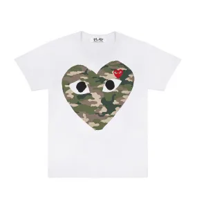 CAMO BIG HEART T-SHIRT