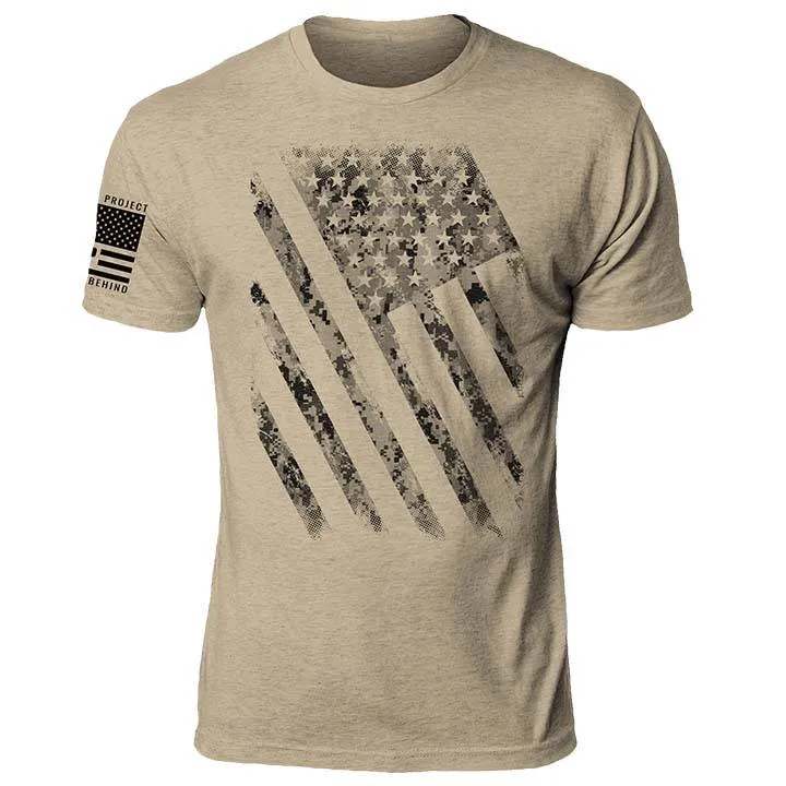 Camouflage Flag Tee