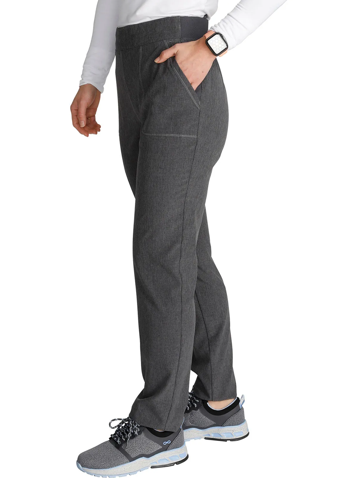 Cherokee - Women's Mid Rise Tapered Leg Cargo Scrub Pant