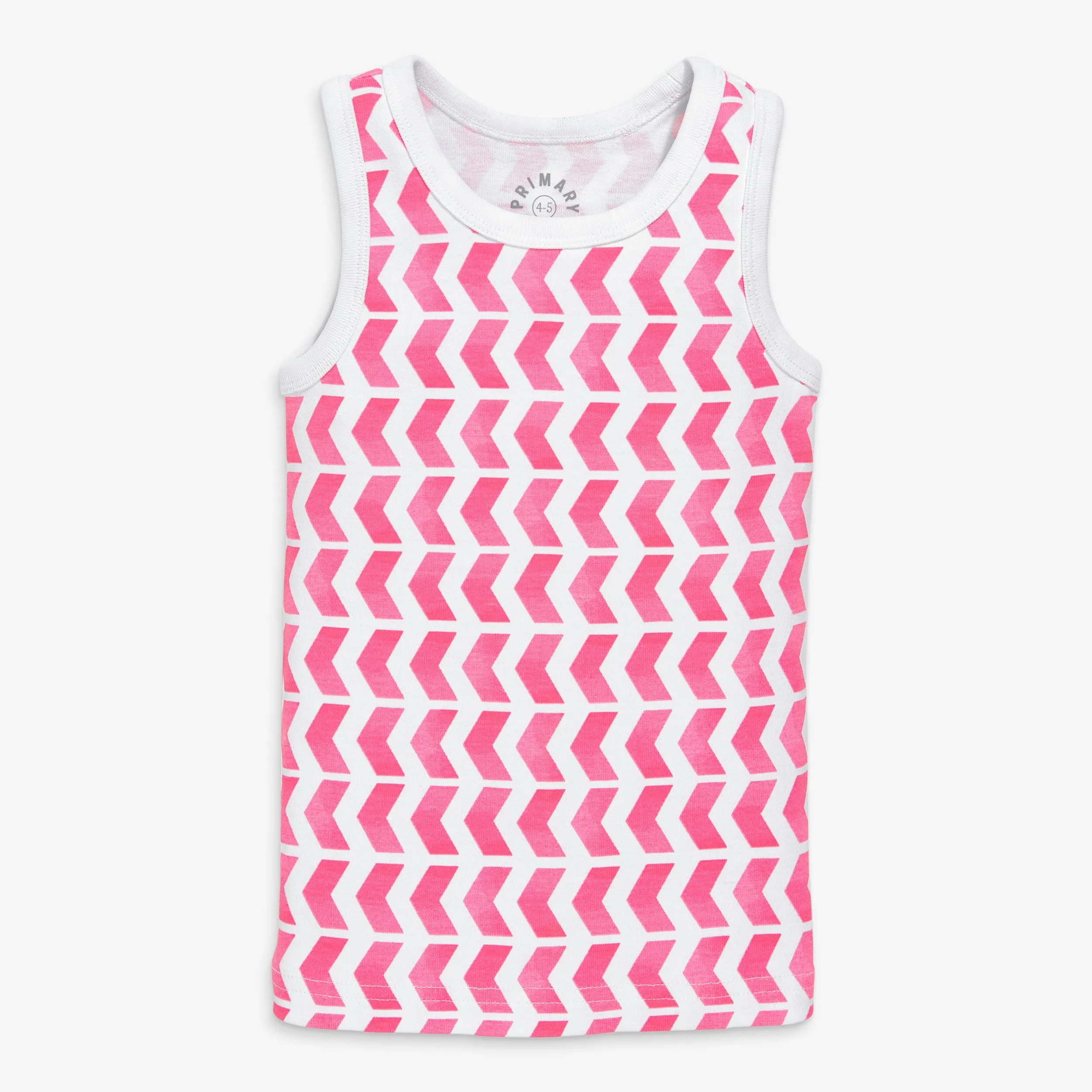 Clearance kids organic pj tank in tile