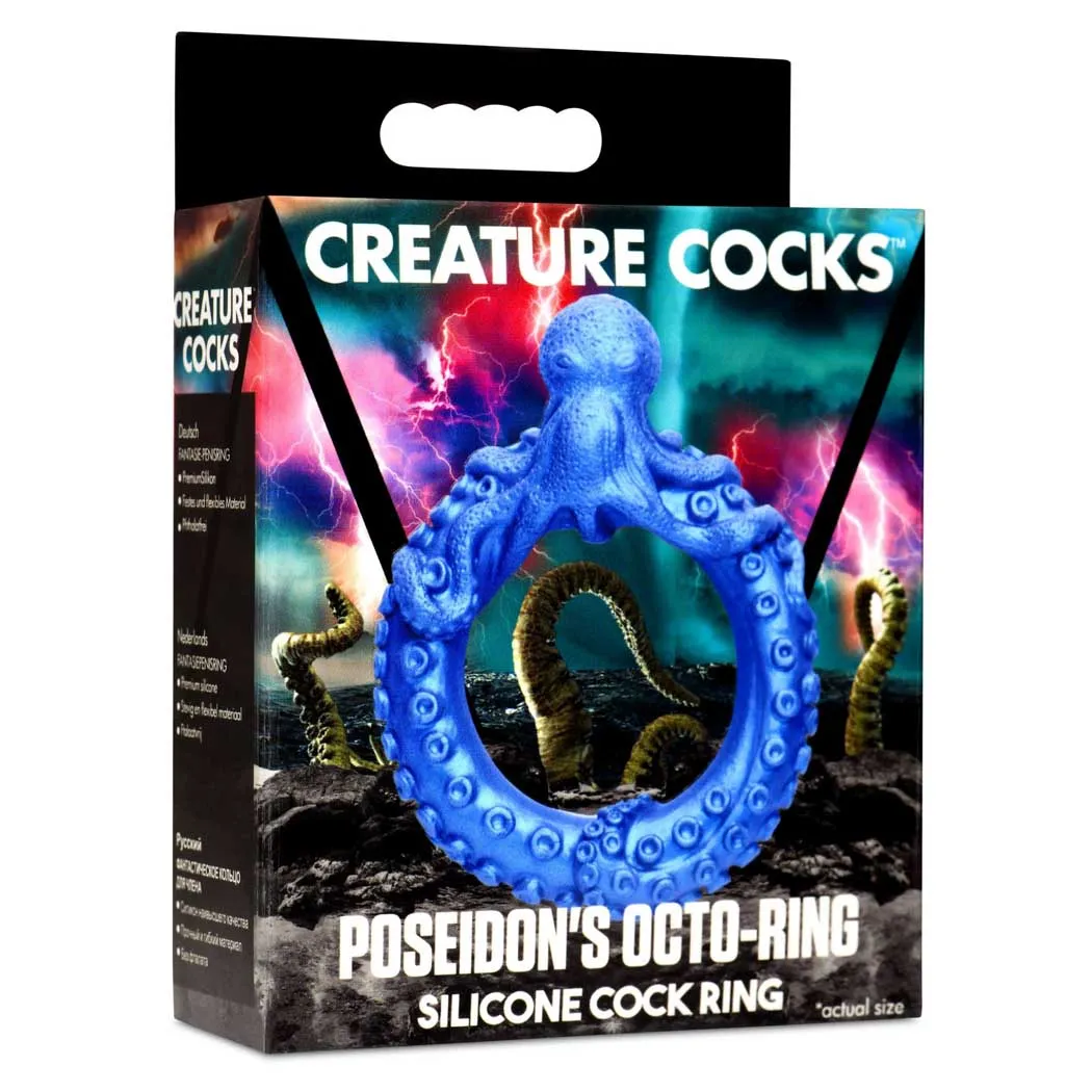 Creature Cocks Poseidon's Octo-Ring Silicone Cock Ring