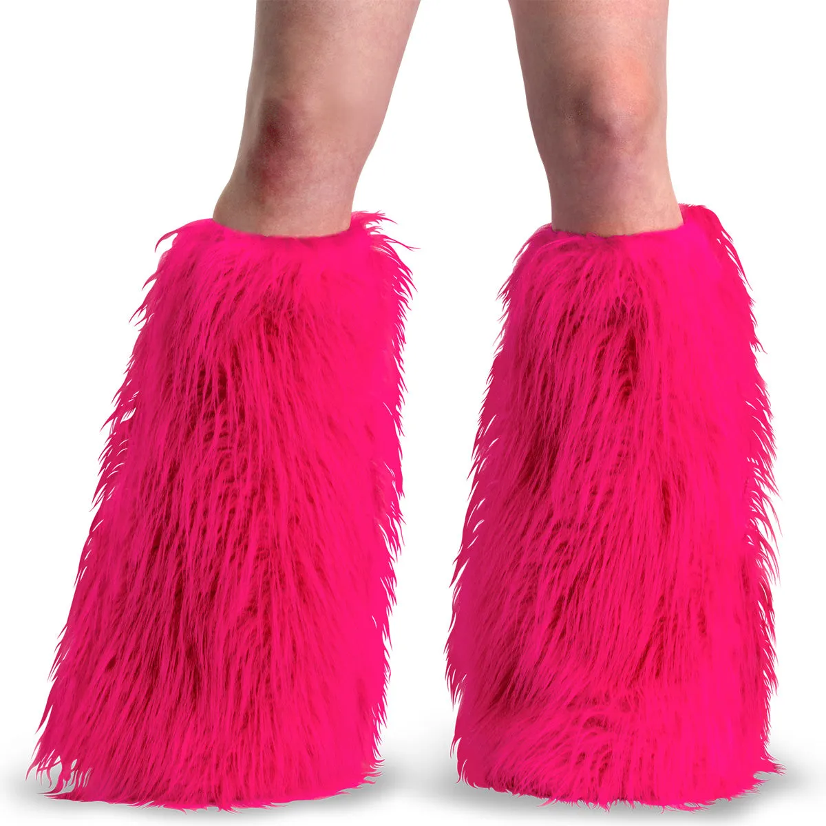 DemoniaCult Yeti - Faux Fur Boot Sleeves