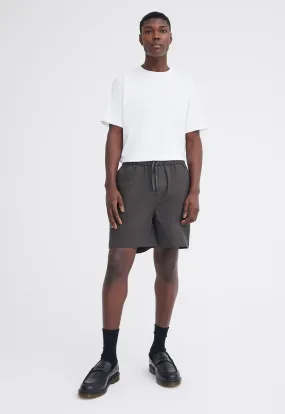 Edon Cotton Twill Short - Steelo Grey