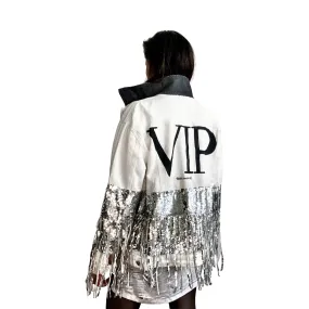 'IM VIP' DENIM JACKET