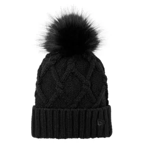 New Era®  Faux Fur Pom Beanie