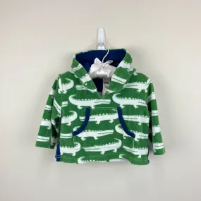 Pottery Barn Kids Green Alligator Cover Up 6-12 Months