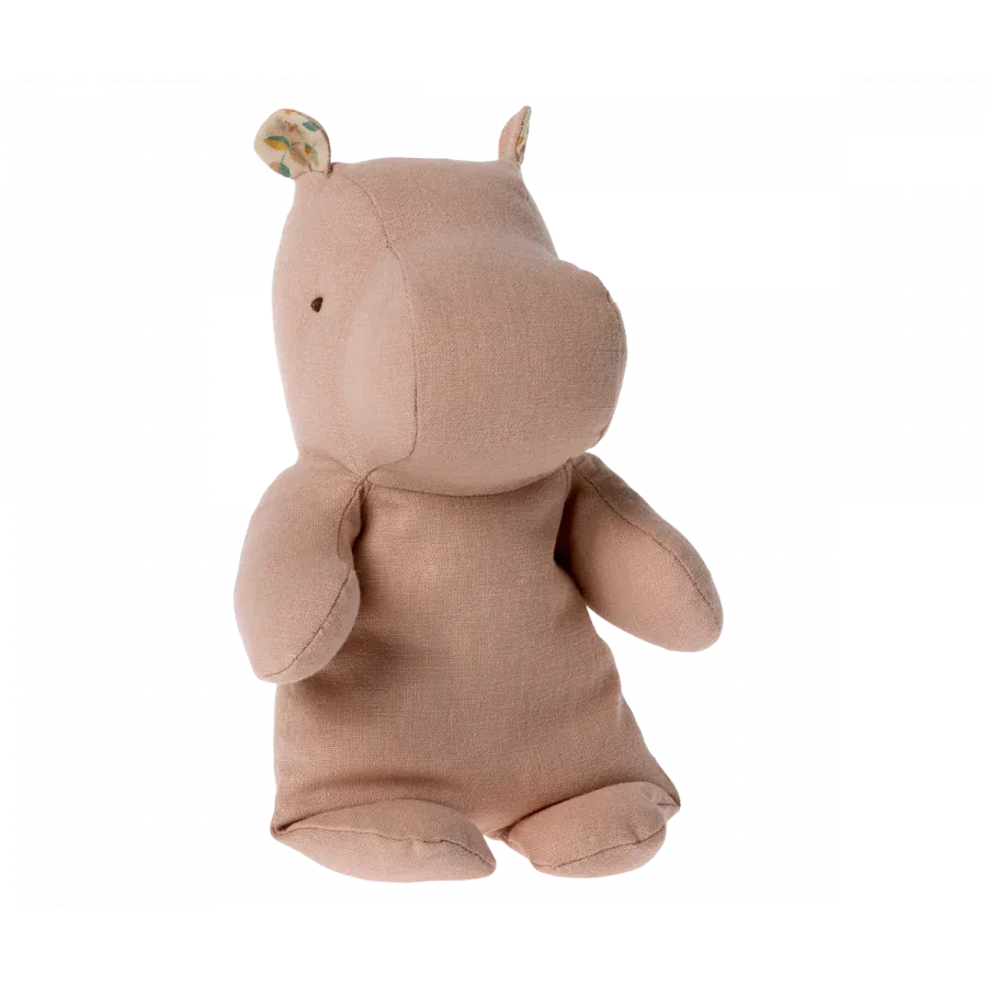 Safari Friends, Small Hippo | Soft Rose