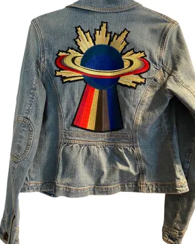 Saturn Burst Jean Jacket Size M