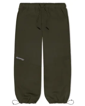 Strike Shot Cord Track Pants - Dark Olive