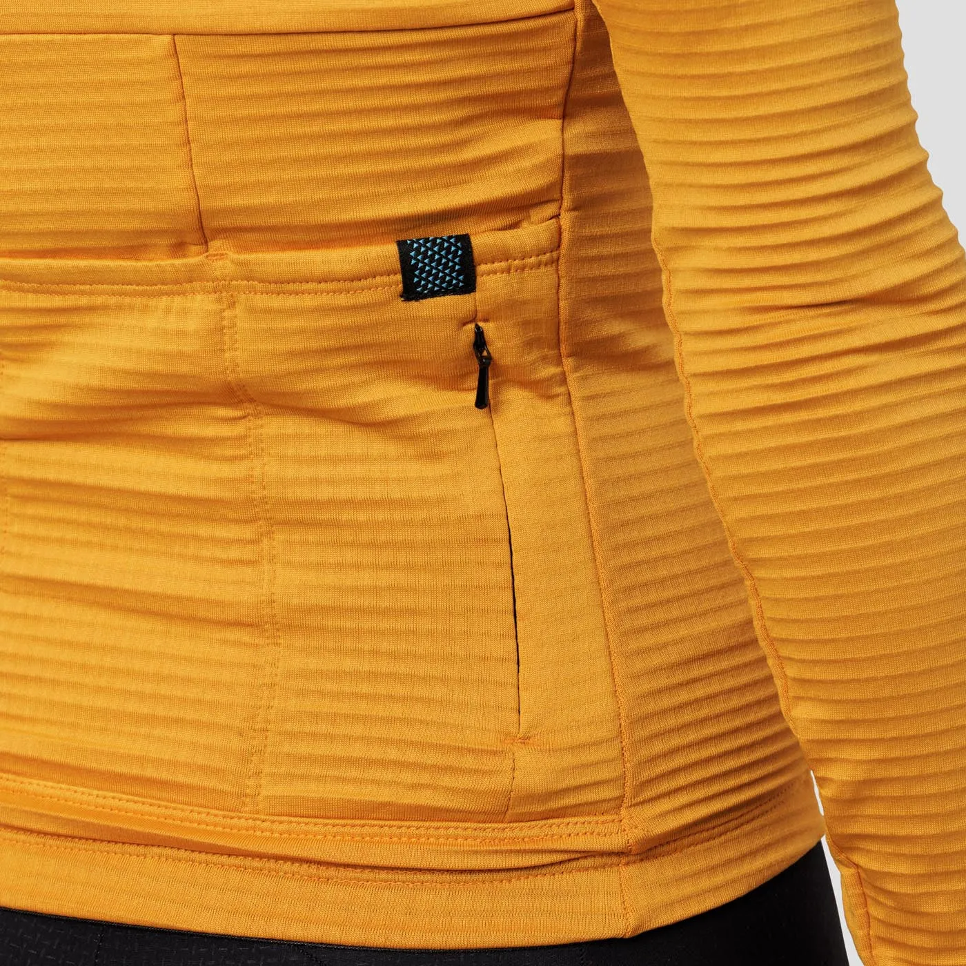 Women's Grid Thermal Jersey - Golden