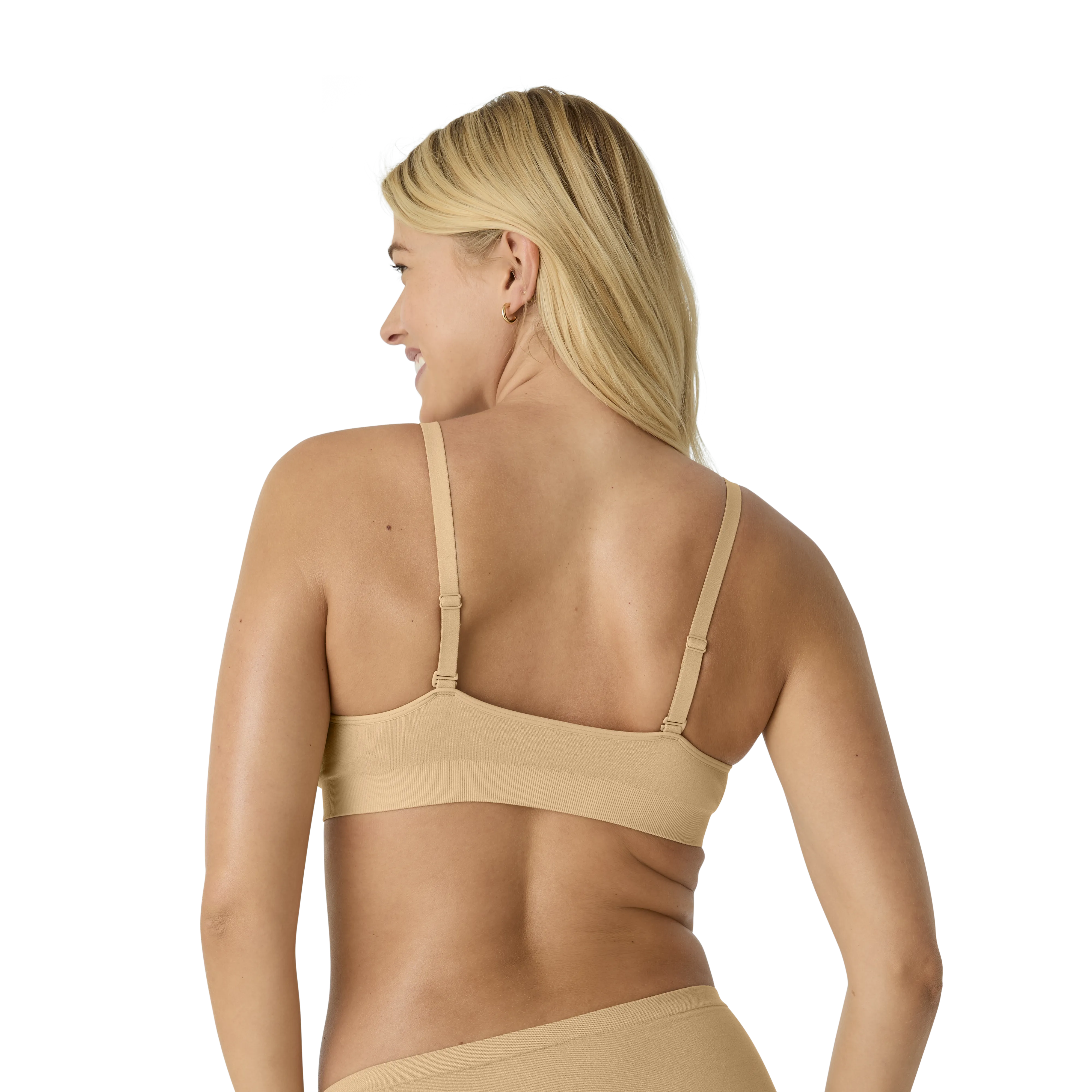 Women's Seamless Triangle Bralette 4-Pack